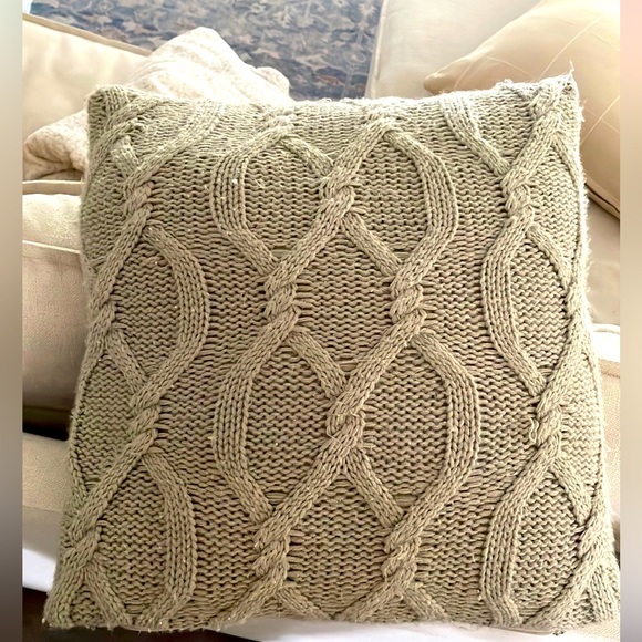 Pottery Barn Bedding Pottery Barn Cable Knit Pillow Poshmark